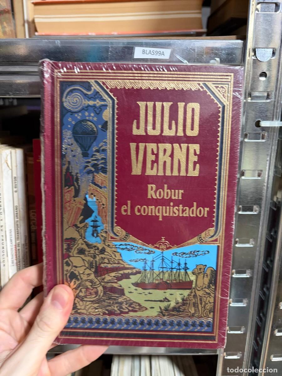 Libros de segunda mano: BLAS99A Robur el conquistador + Julio Verne