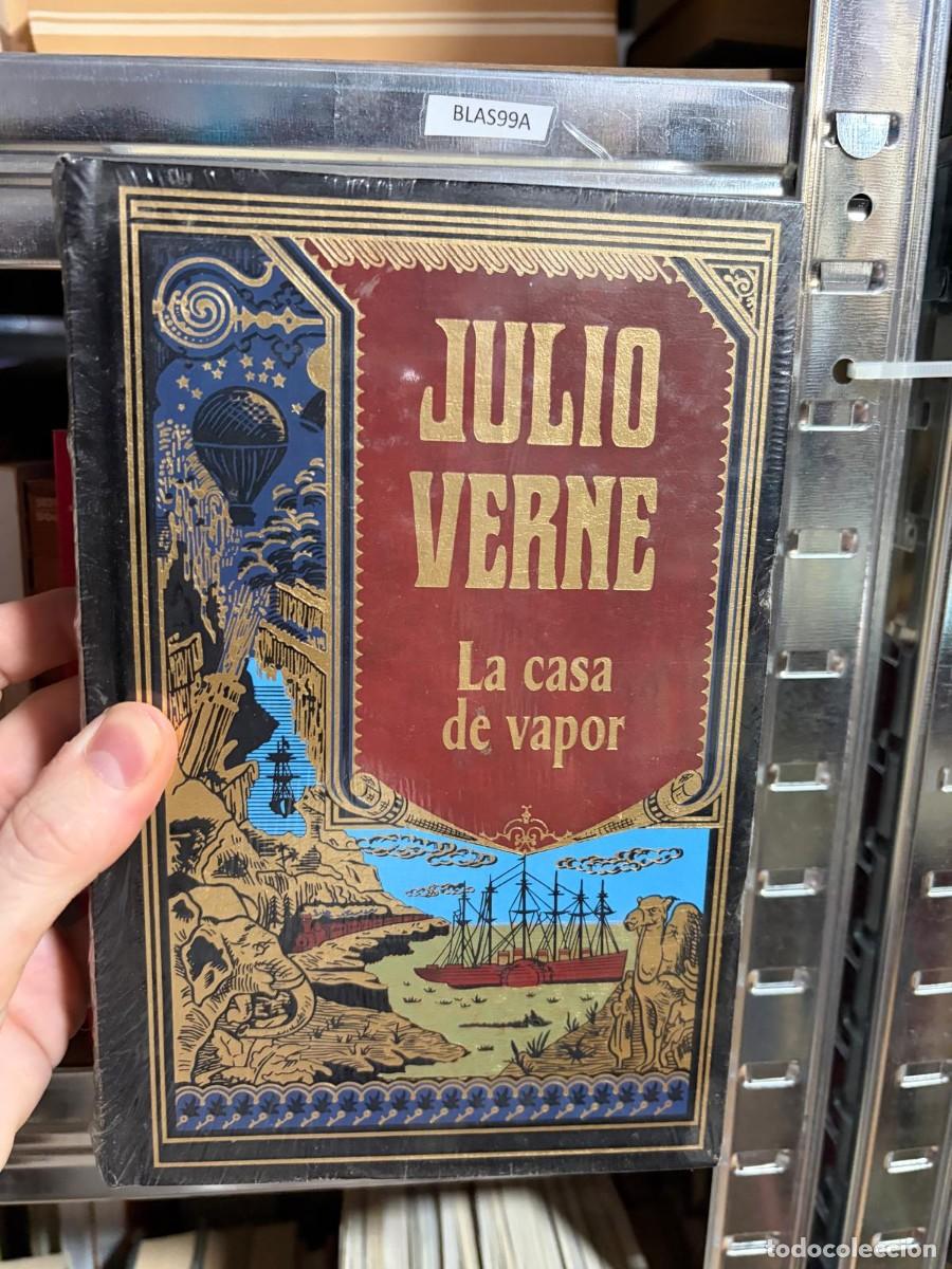 Libros de segunda mano: BLAS99A &mdash; Julio Verne &mdash; La casa de vapor