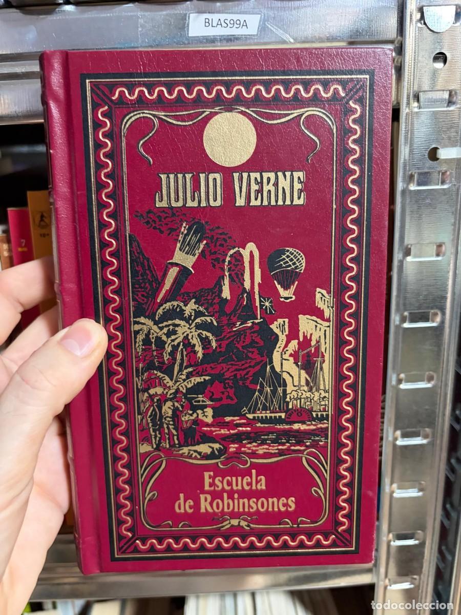 Libros de segunda mano: BLAS99A Julio Verne &mdash; Escuela de Robinsones