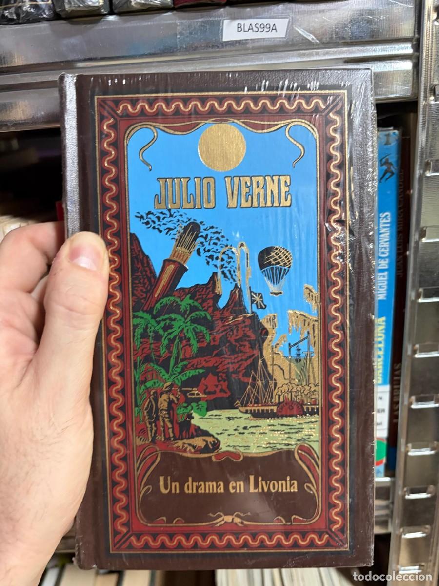 Libros de segunda mano: BLAS99A Julio Verne - Un drama en Livonia