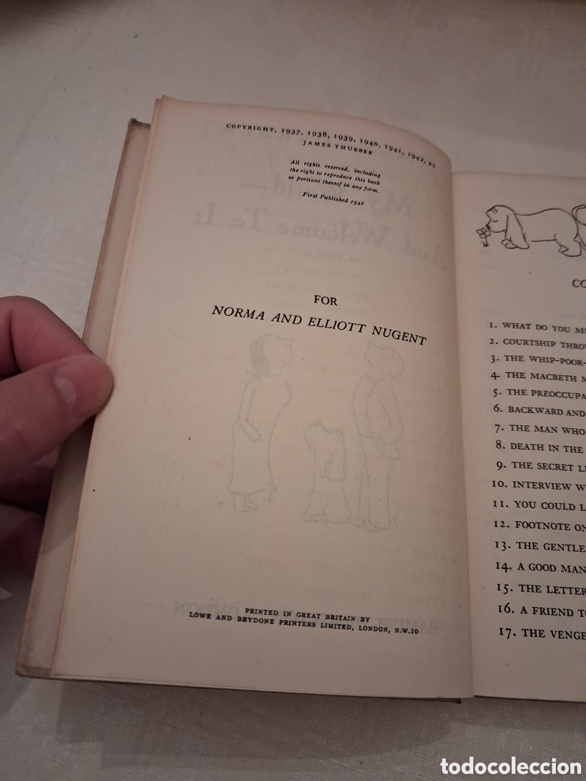 Libros de segunda mano: My Word And Welcome To It, James Thurber - Foto 3