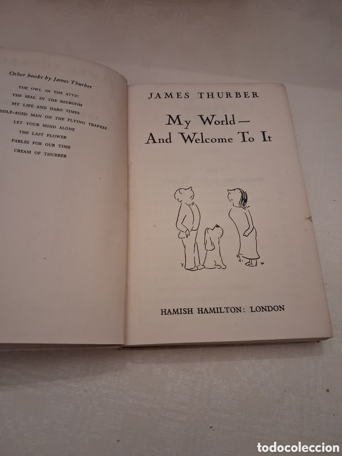 Libros de segunda mano: My Word And Welcome To It, James Thurber - Foto 5
