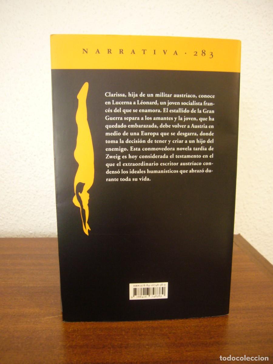 Libros de segunda mano: STEFAN ZWEIG: CLARISSA (ACANTILADO, 2017) EXCELENTE ESTADO - Foto 3