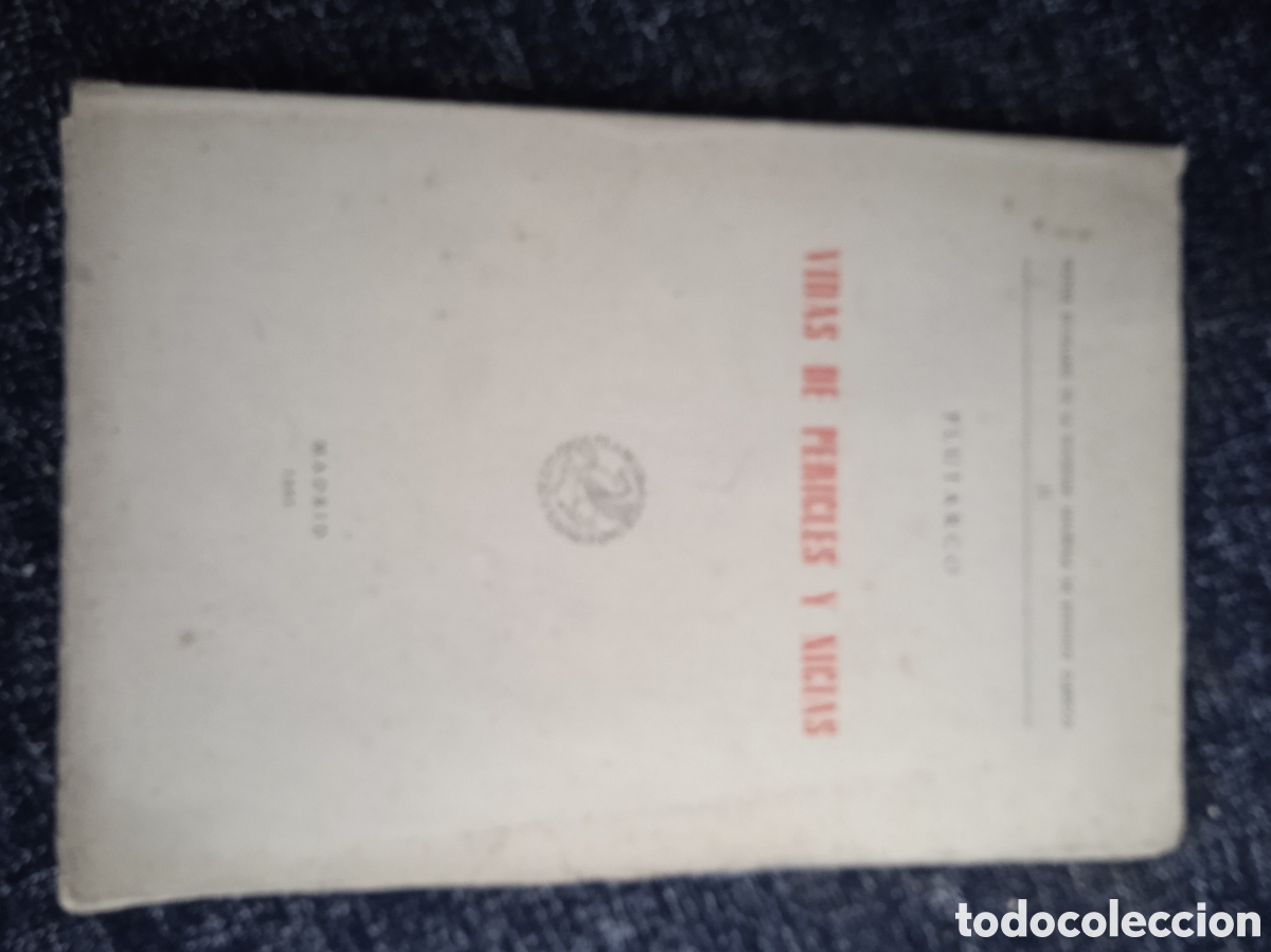 Libros de segunda mano: VIDAS DE PERICLES Y NICIAS / PLUTARCO