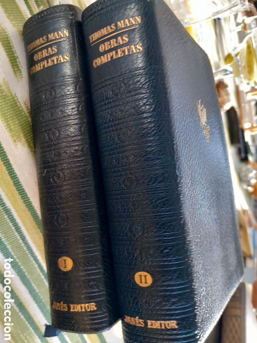 Libros de segunda mano: Thomas Mann Obras Completas. Edici&oacute;n original de 2 Tomos