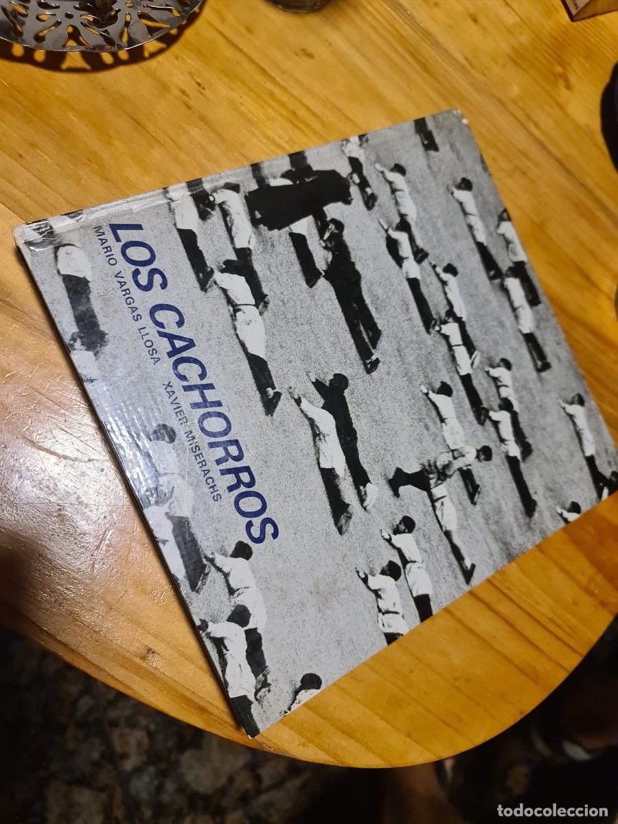 Libros de segunda mano: Mario Vargas Llosa, Los Cachorros, 1967, Lumen, dise&ntilde;o Tusquets. Foto Miserachs, 1a edici&oacute;n