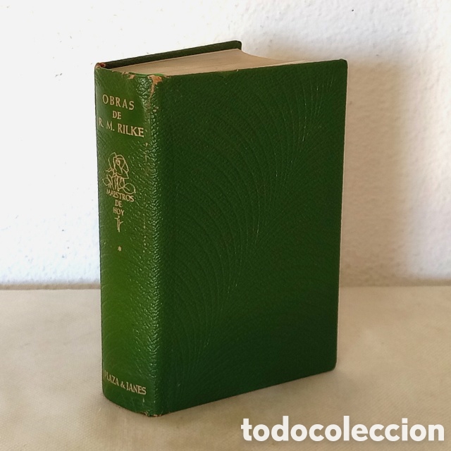 Libros de segunda mano: Rainer Maria Rilke. Obras. Plaza & Jan&eacute;s, 1971. 1.752 p&aacute;gs.