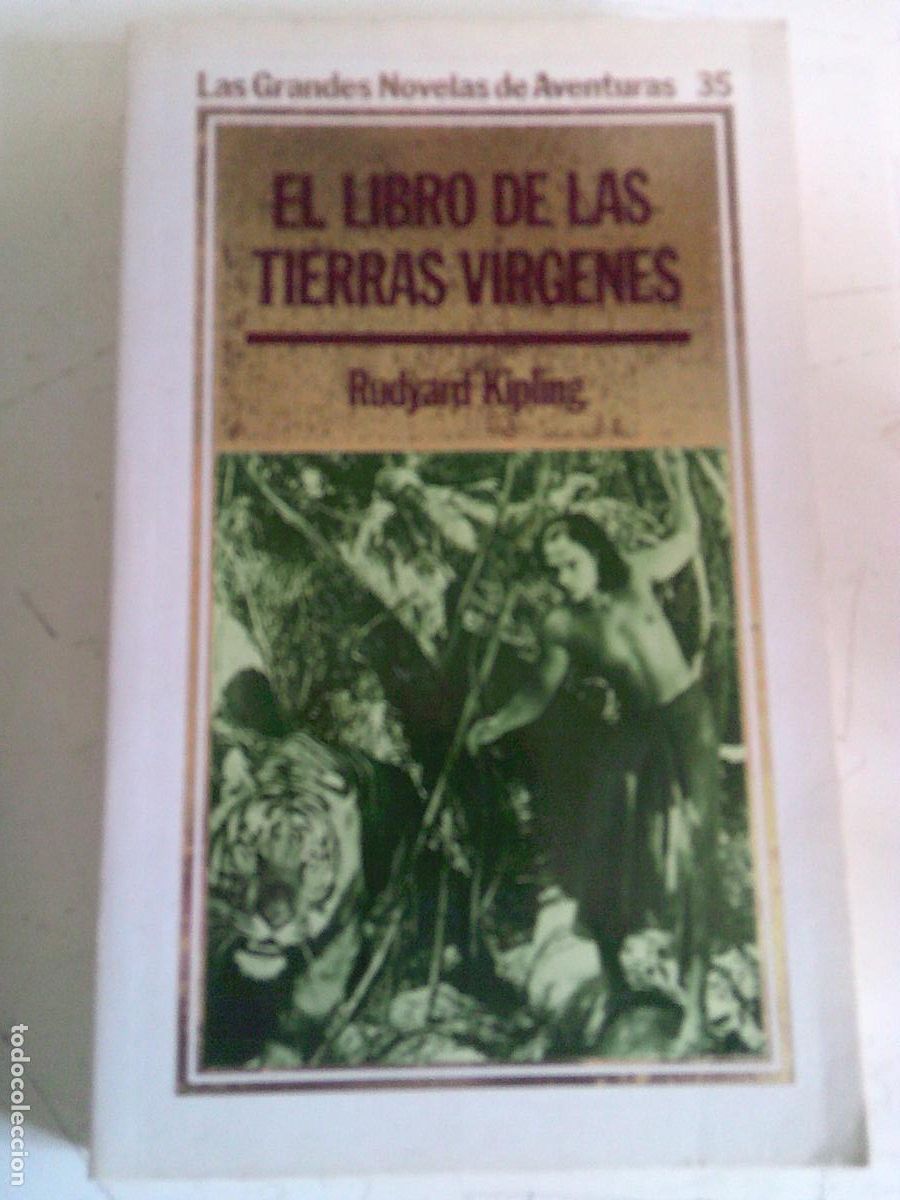 Libros de segunda mano: El libro de las tierras virgenes Ruyard Kipling N&ordm; 35