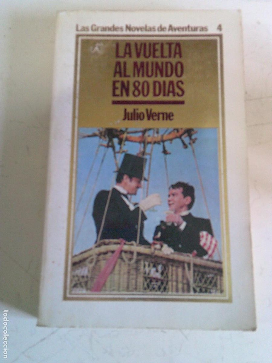 Libros de segunda mano: La vuelta al mundo en 80 dias Julio Verne N&ordm; 4