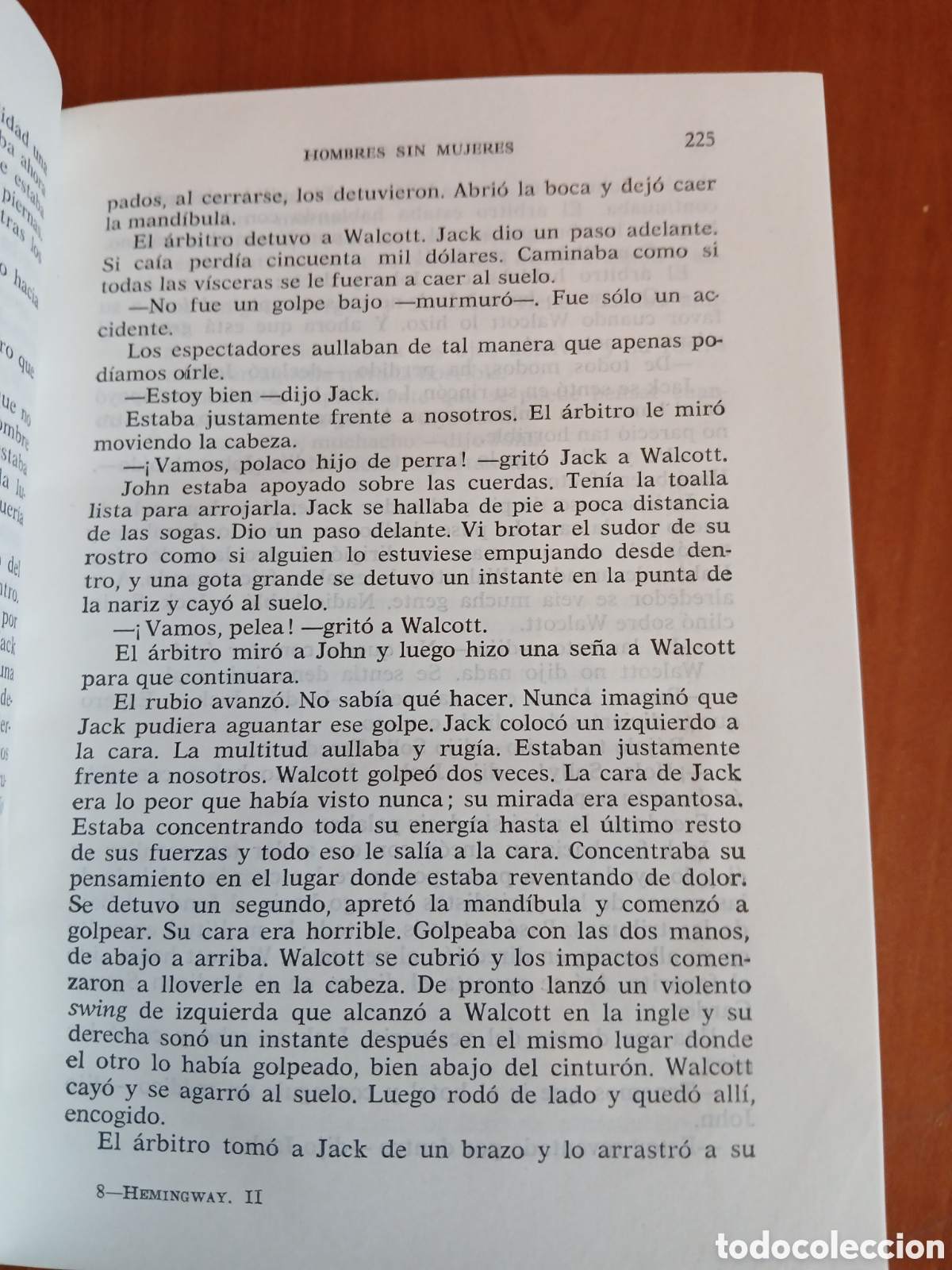 Libros de segunda mano: Obras Selectas. Ernst Hemingway. 2 vol&uacute;menes - Completa. - Foto 12