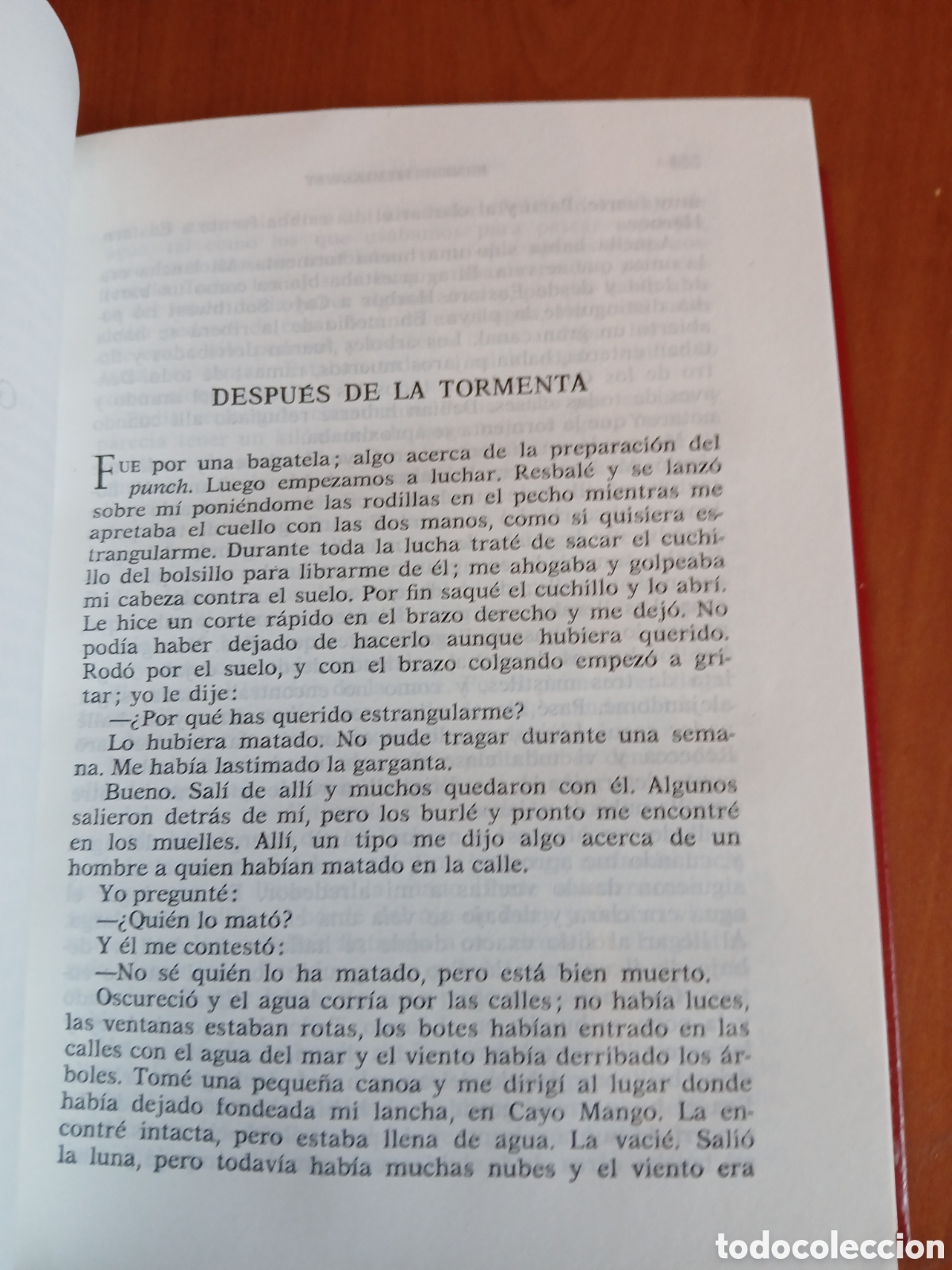 Libros de segunda mano: Obras Selectas. Ernst Hemingway. 2 vol&uacute;menes - Completa. - Foto 14