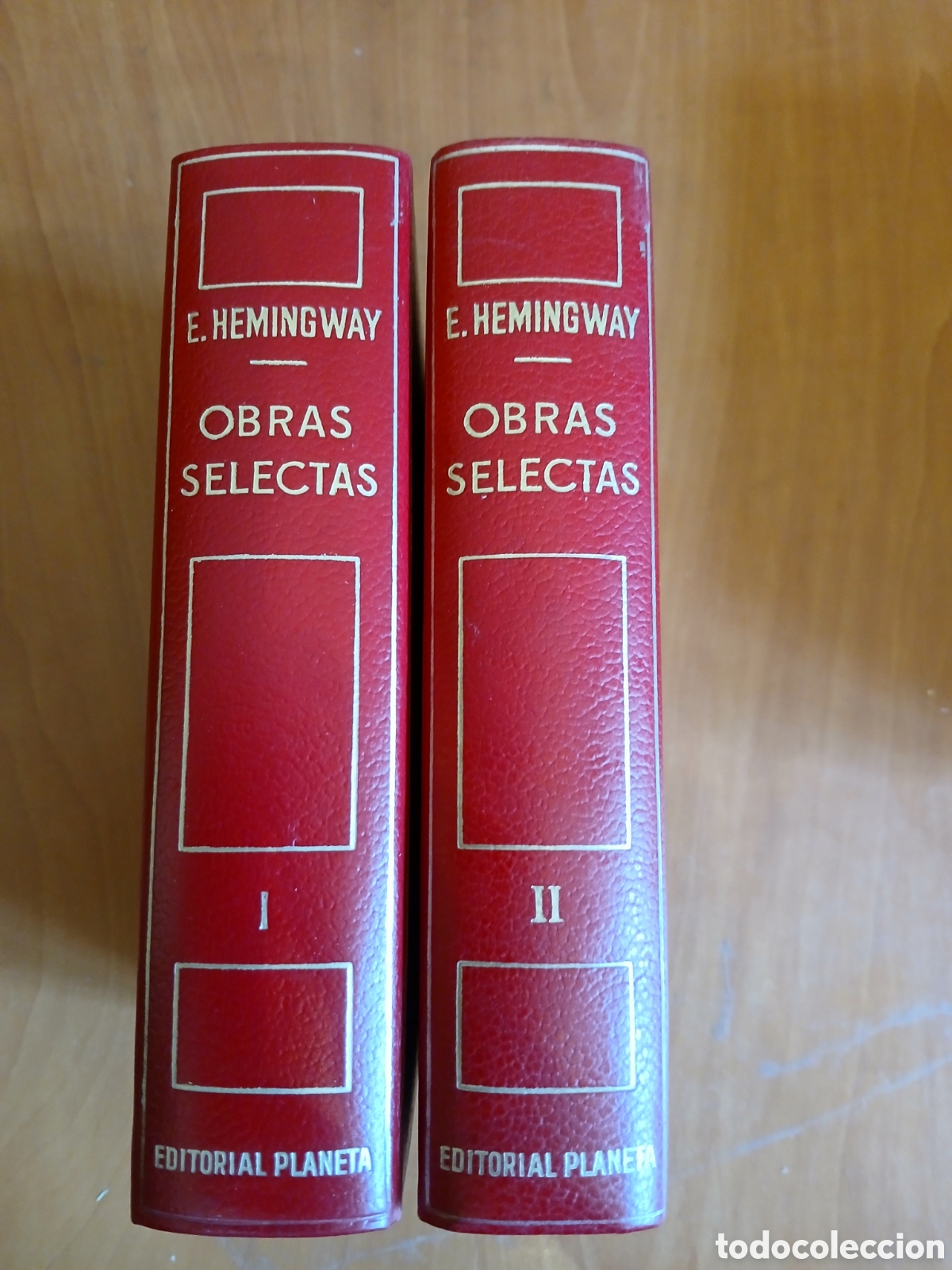 Second hand books: Obras Selectas. Ernst Hemingway. 2 vol&uacute;menes - Completa.