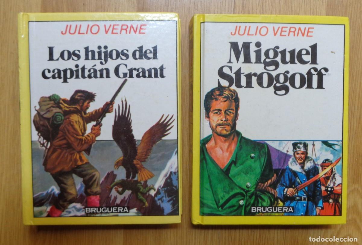 Libros de segunda mano: MINI LIBROS JULIO VERNE: 'LOS HIJOS DEL CAPITAN GRANT' / 'MIGUEL STROGOFF'