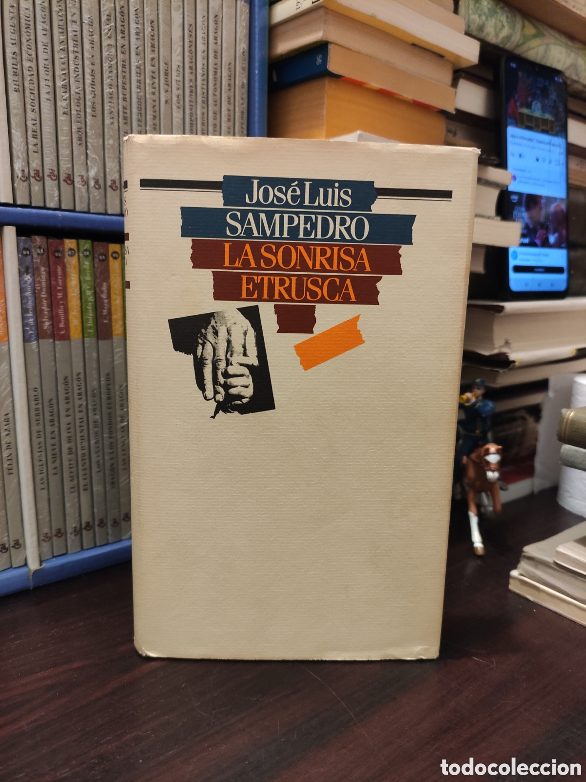 Libros de segunda mano: Jose Luis SAMPEDRO - LA SONRISA ETRUSCA