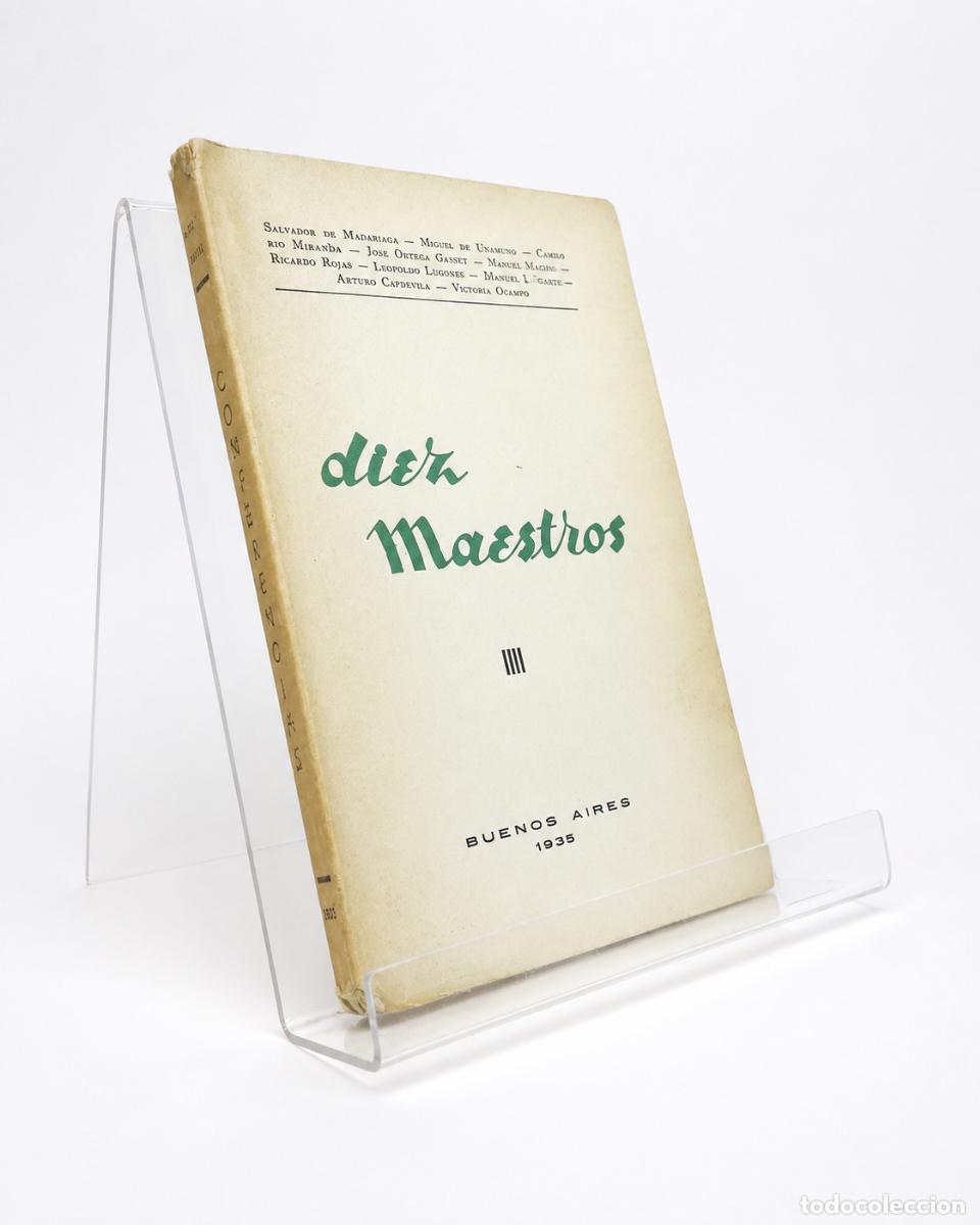 Libros de segunda mano: VV. AA. &ndash; DIEZ MAESTROS &ndash; MANUFACTURA DE TABACOS PARTICULAR / IMPRENTA ROSSO &ndash; 1935 LM