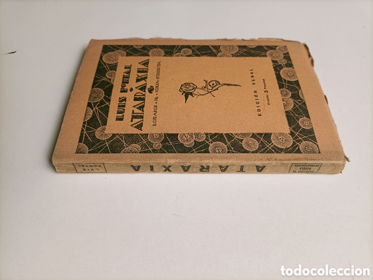 Libros de segunda mano: Ataraxia. Luis Portal