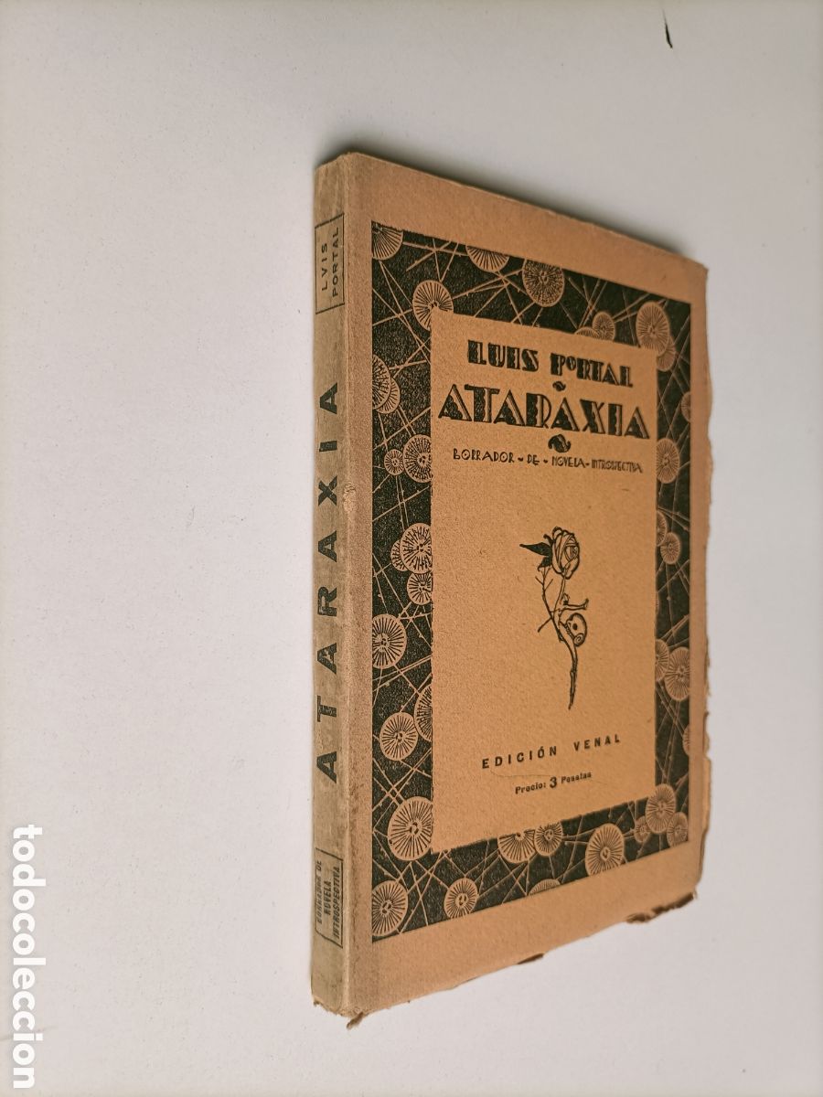 Libros de segunda mano: Ataraxia. Luis Portal