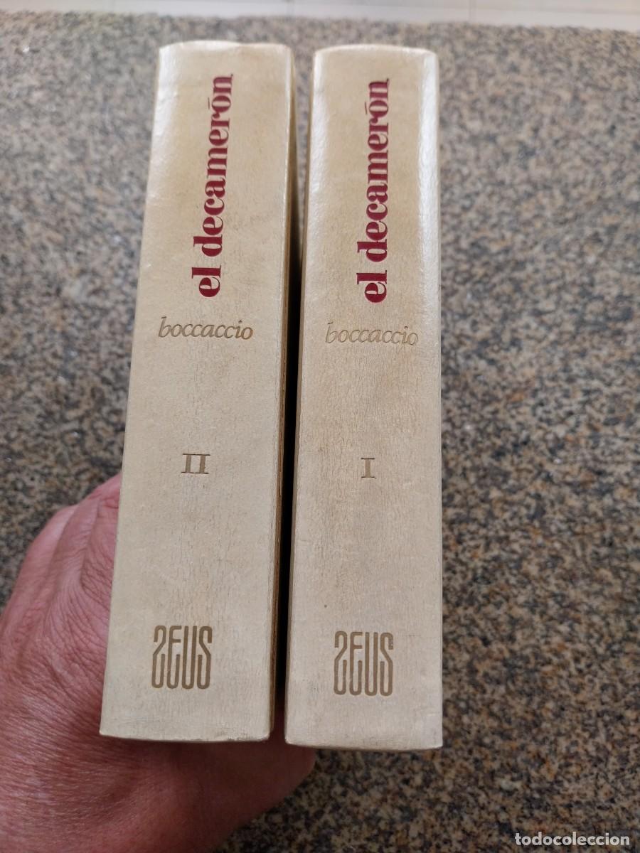 Libros de segunda mano: EL DECAMERON -- BOCACCIO -- DOS TOMOS -- EDICIONES ZEUS 1971 -- - Foto 3