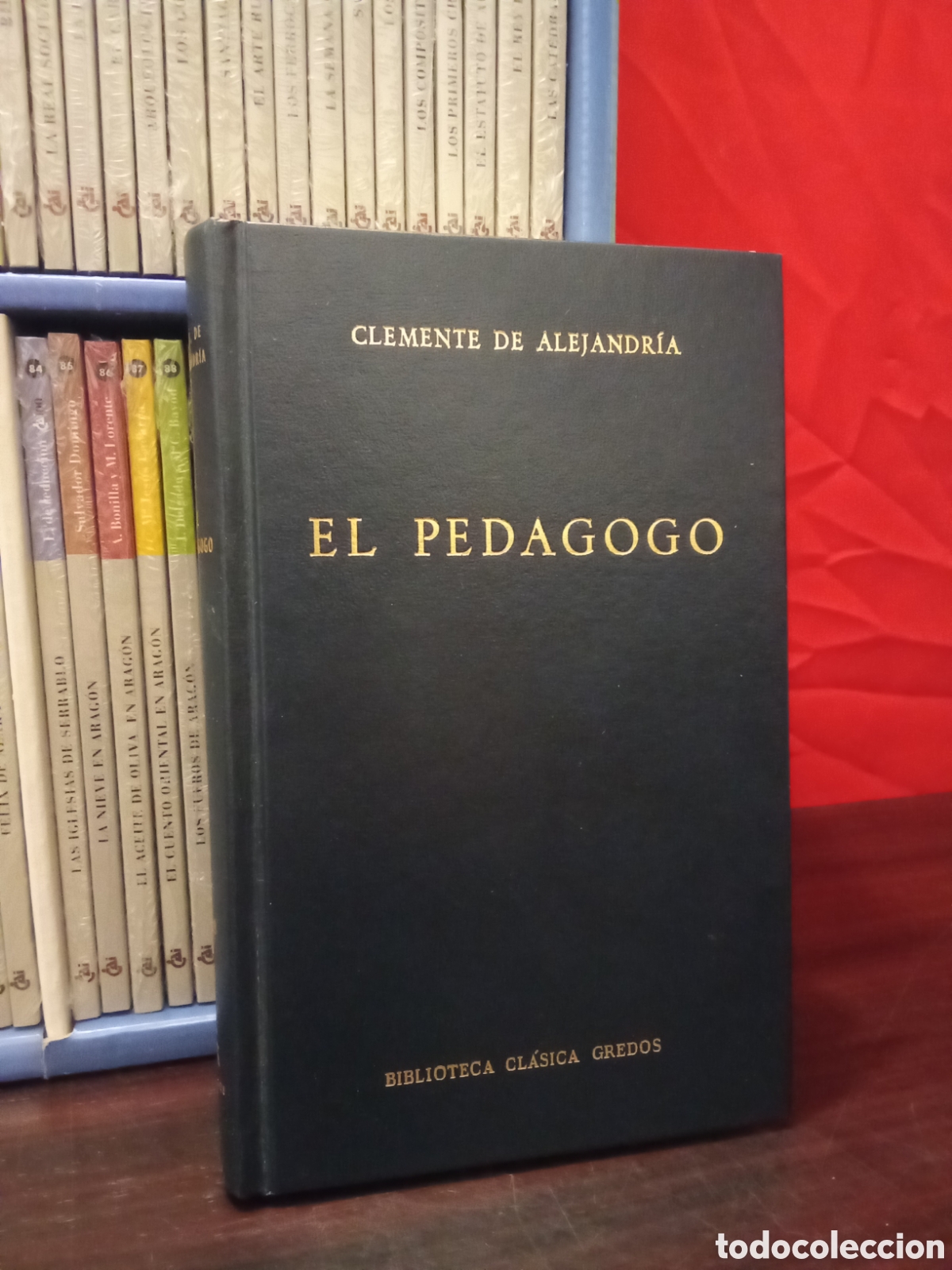 Libros de segunda mano: Clemente de Alejandr&iacute;a - El pedagogo - Biblioteca Cl&aacute;sica Gredos n&ordm; 118