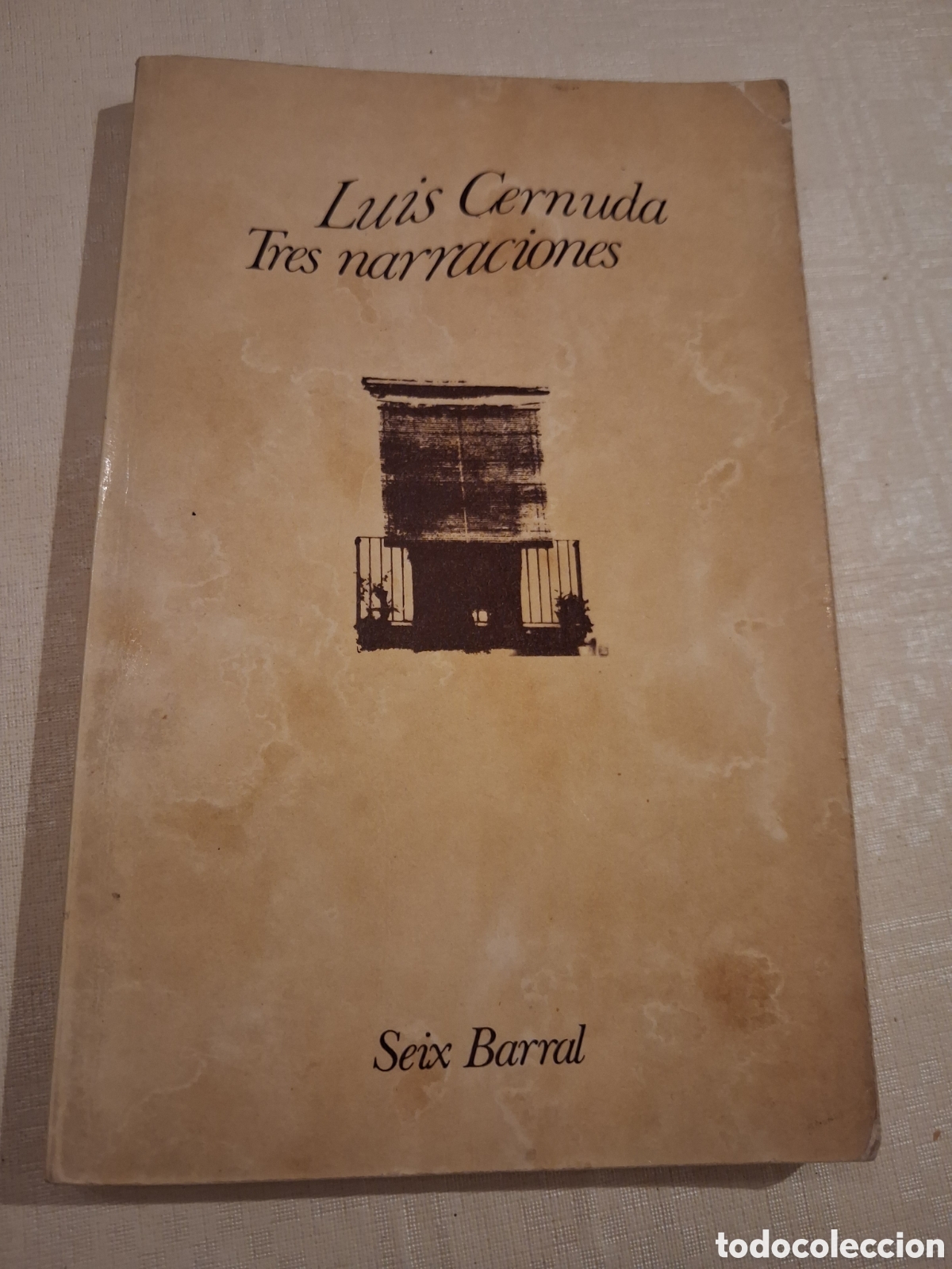 Libros de segunda mano: Tres narraciones, Luis Cernuda