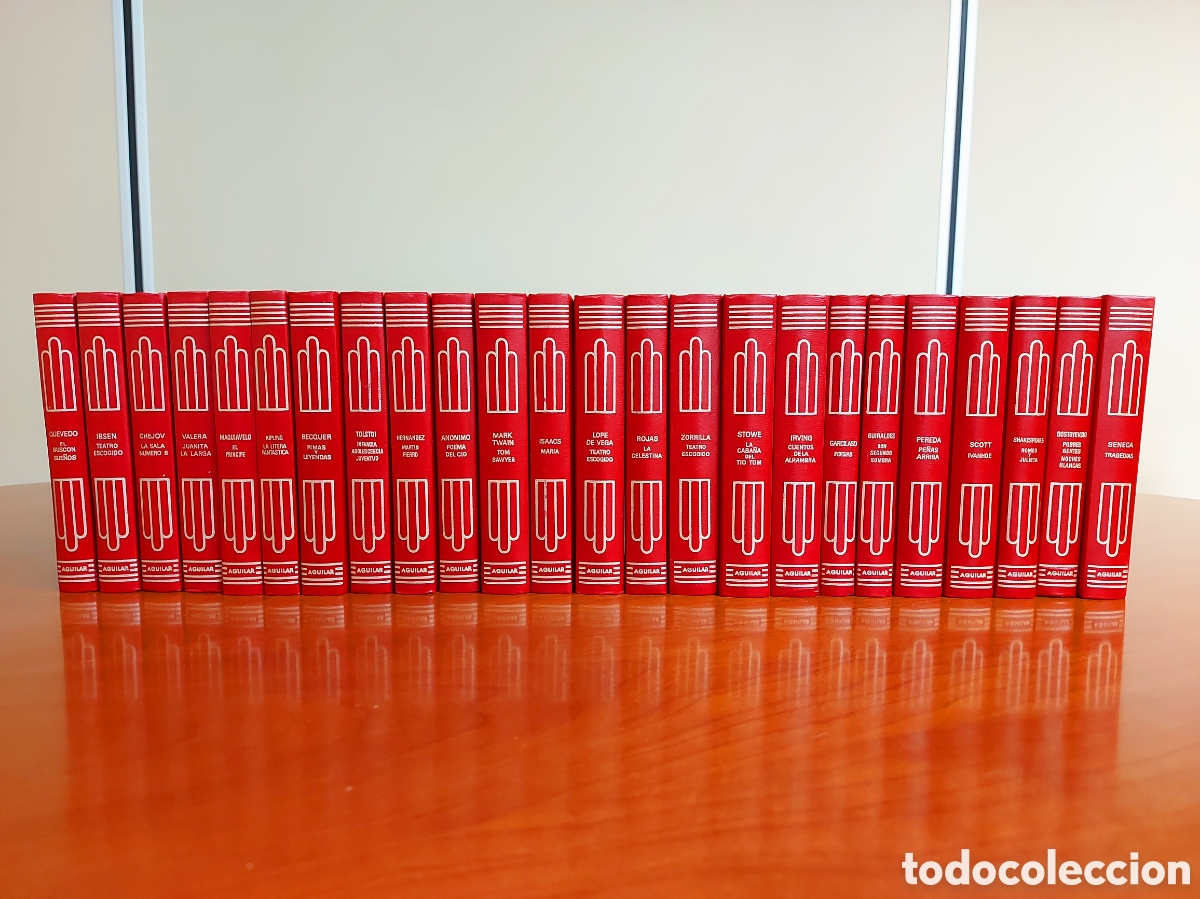 Libros de segunda mano: 24 ejemplares de Crisol literario. Aguilar, 1980.
