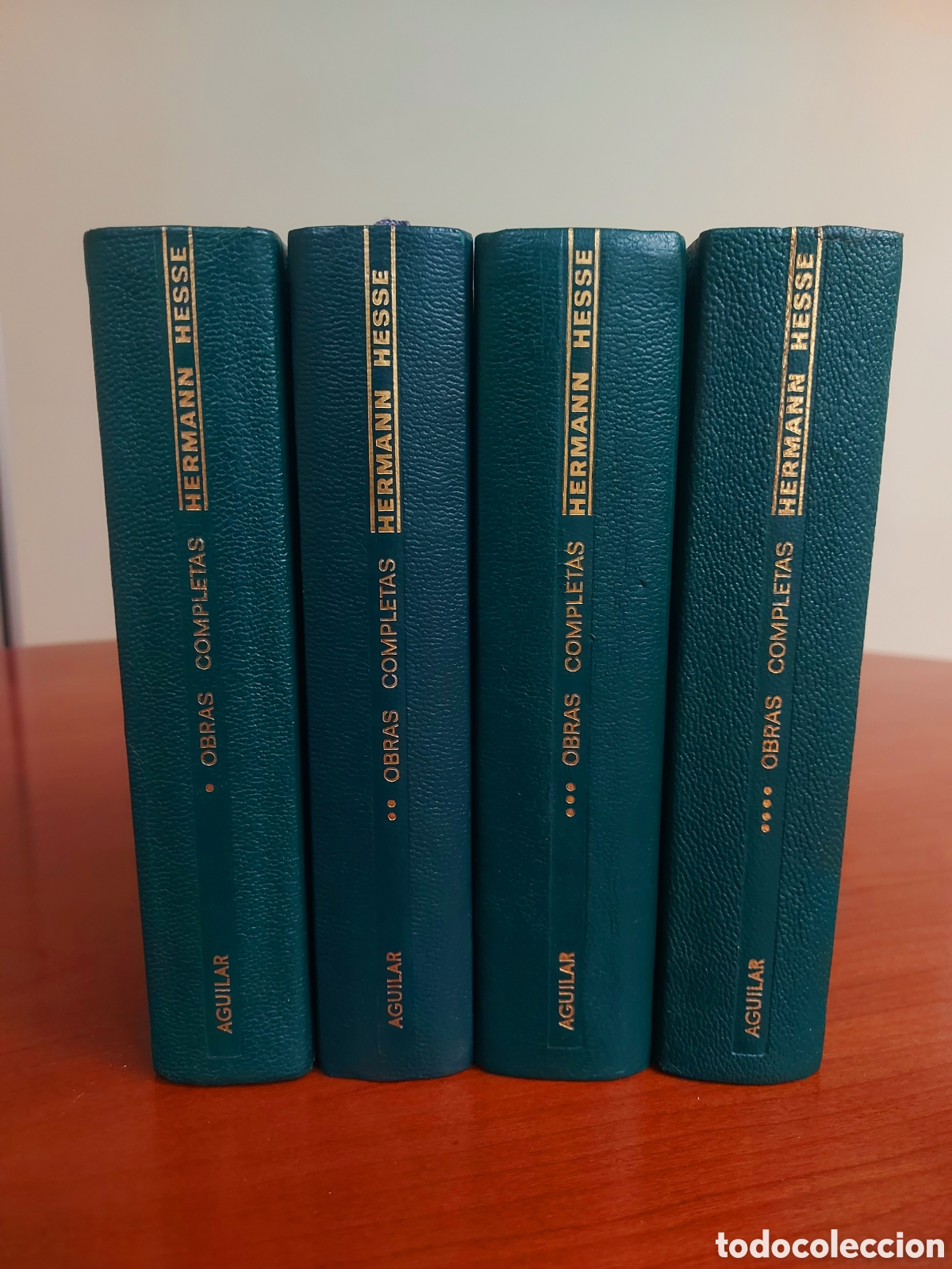 Libros de segunda mano: Hermann Hesse, Obras Completas. 4 tomos (completa). Aguilar, 1970-1973.