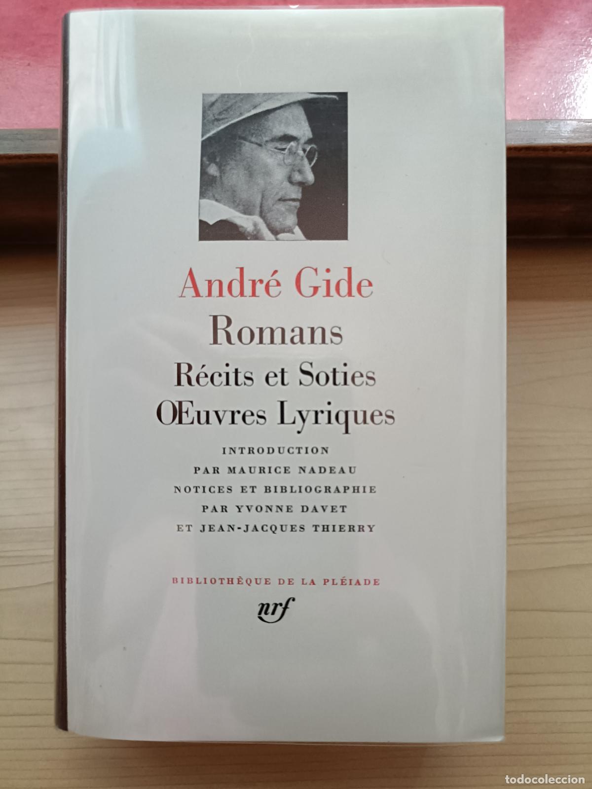 Libros de segunda mano: Romans. Andr&eacute; Gide. La Pl&eacute;iade.