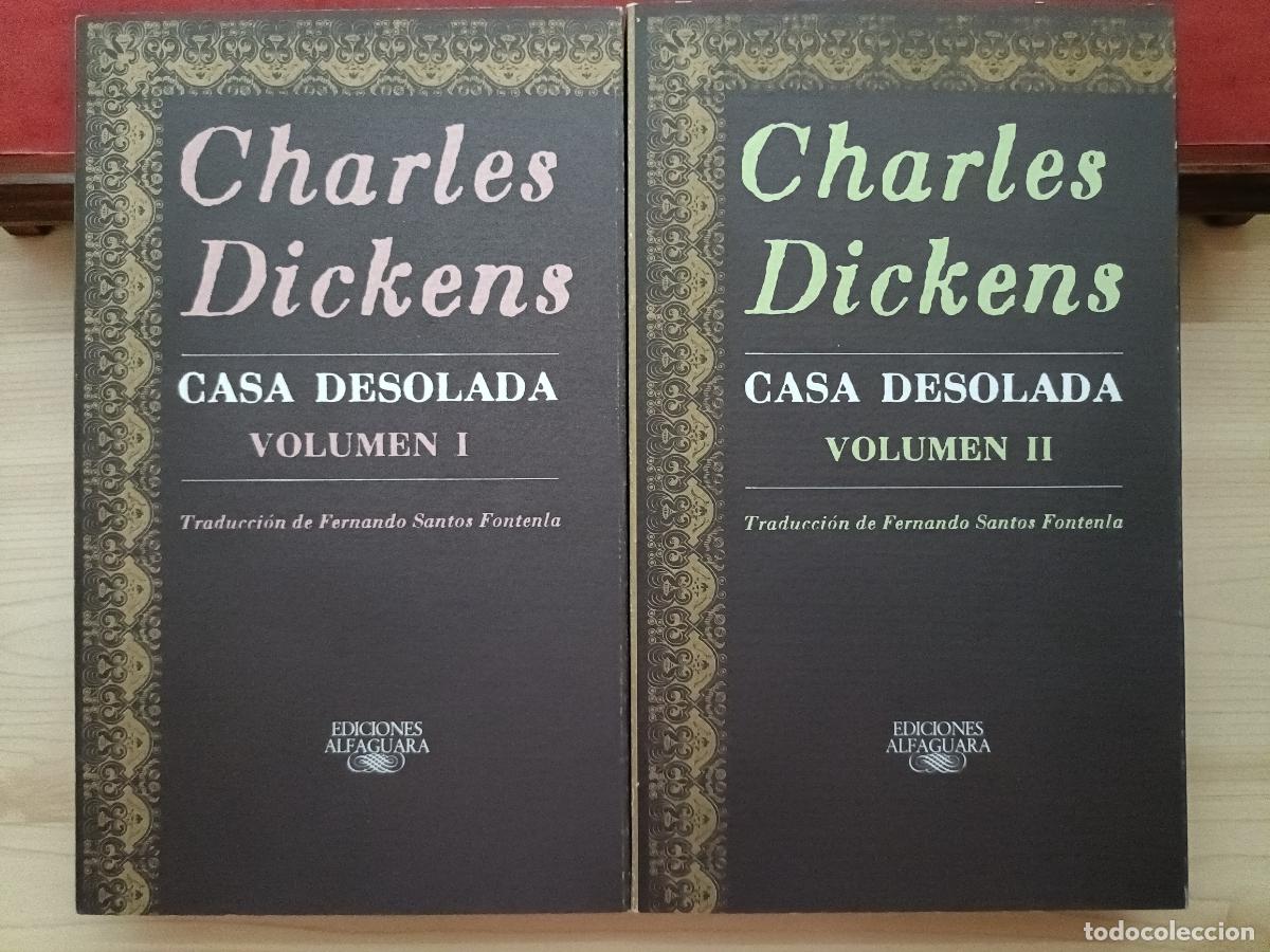 Libros de segunda mano: Casa Desolada. Charles Dickens. Editorial Alfaguara, 2 tomos.