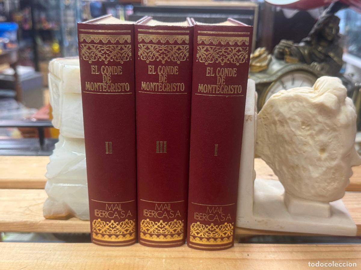 Libros de segunda mano: EL CONDE MONTECRISTO 3 TOMOS EDICION MAIL IBERICA ALEJANDRO DUMAS GRAU SANTOS