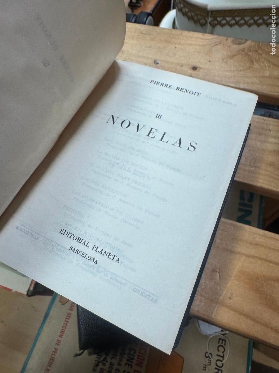 Libros de segunda mano: PIERRE BENOIT NOVELAS COMPLETA 4 TOMOS PLANETA - Foto 18
