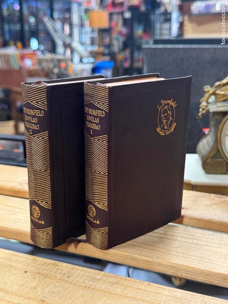 Libros de segunda mano: NOVELAS ESCOGIDAS I Y II COMPLETA- LOUIS BROMFIELD - AGUILAR 1&ordf; PRIMERA EDICI&Oacute;N 1956