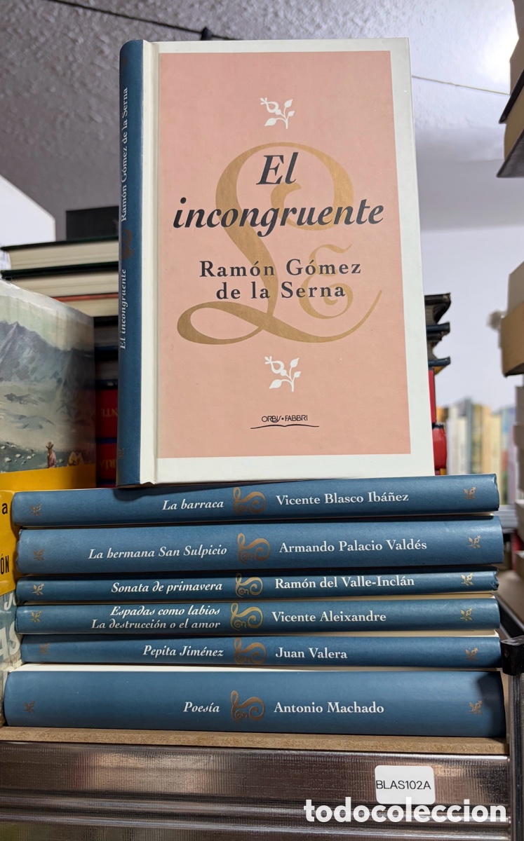 Libros de segunda mano: Blas102A colecci&oacute;n 7 libros cl&aacute;sicos: Blasco Ib&aacute;&ntilde;ez, valle inclan, Juan Valera, Antonio Machado,