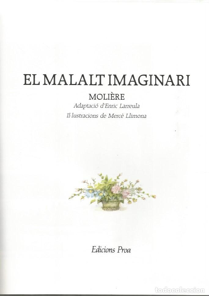 Libros de segunda mano: EL MALALT IMAGINARI - MOLI&Egrave;RE - Foto 2