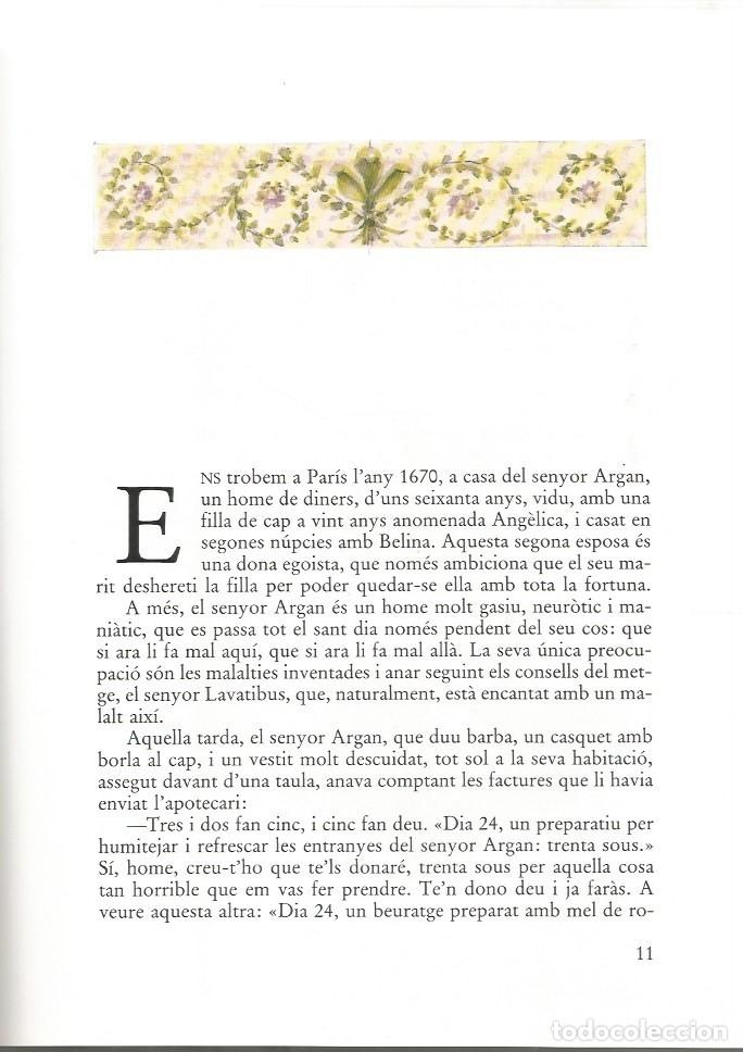 Libros de segunda mano: EL MALALT IMAGINARI - MOLI&Egrave;RE - Foto 5