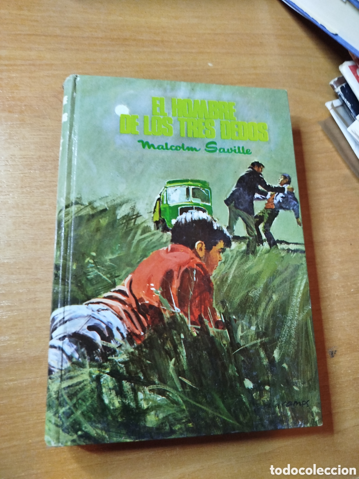 Libros de segunda mano: El hombre de los tres dedos. Malcom saville.