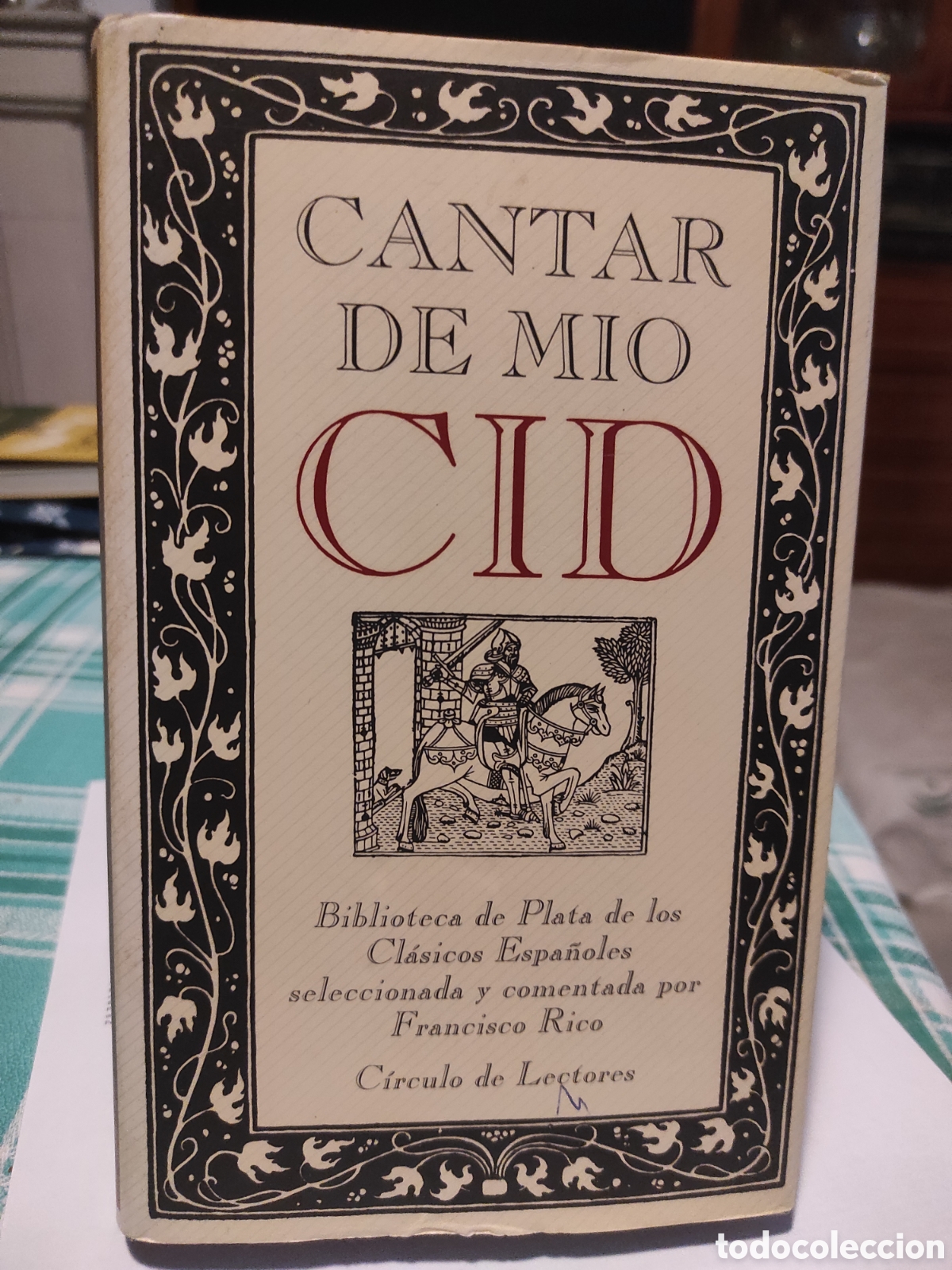 Libros de segunda mano: Cantar de m&iacute;o Cid. Biblioteca de plata de los cl&aacute;sicos espa&ntilde;oles. Francisco rico (PEDIDO MINIMO 10&euro;)