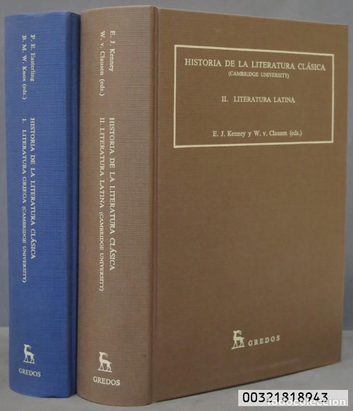 Libros de segunda mano: HISTORIA DE LA LITERATURA CLASICA - GREDOS - 1990 - TAPA DURA - II