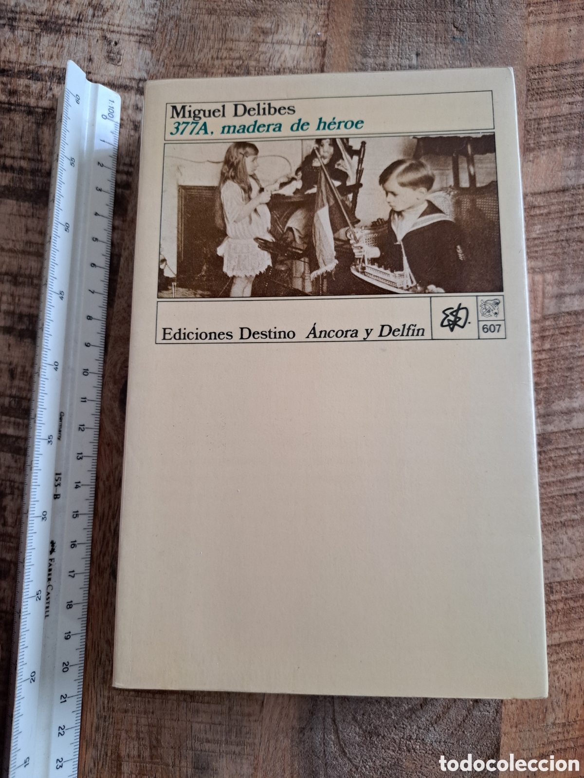 Libros de segunda mano: Jml Miguel Delibes. 377A Madera de Heroe. Ediciones destino Ancora y Delfin. 607. A&ntilde;o 1987.