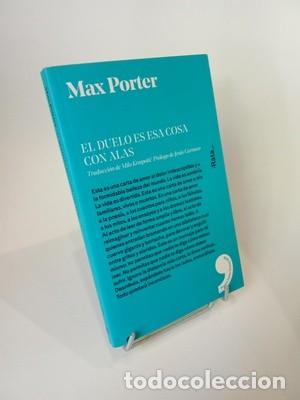 Libros de segunda mano: Max Porter. El duelo es esa cosa con alas