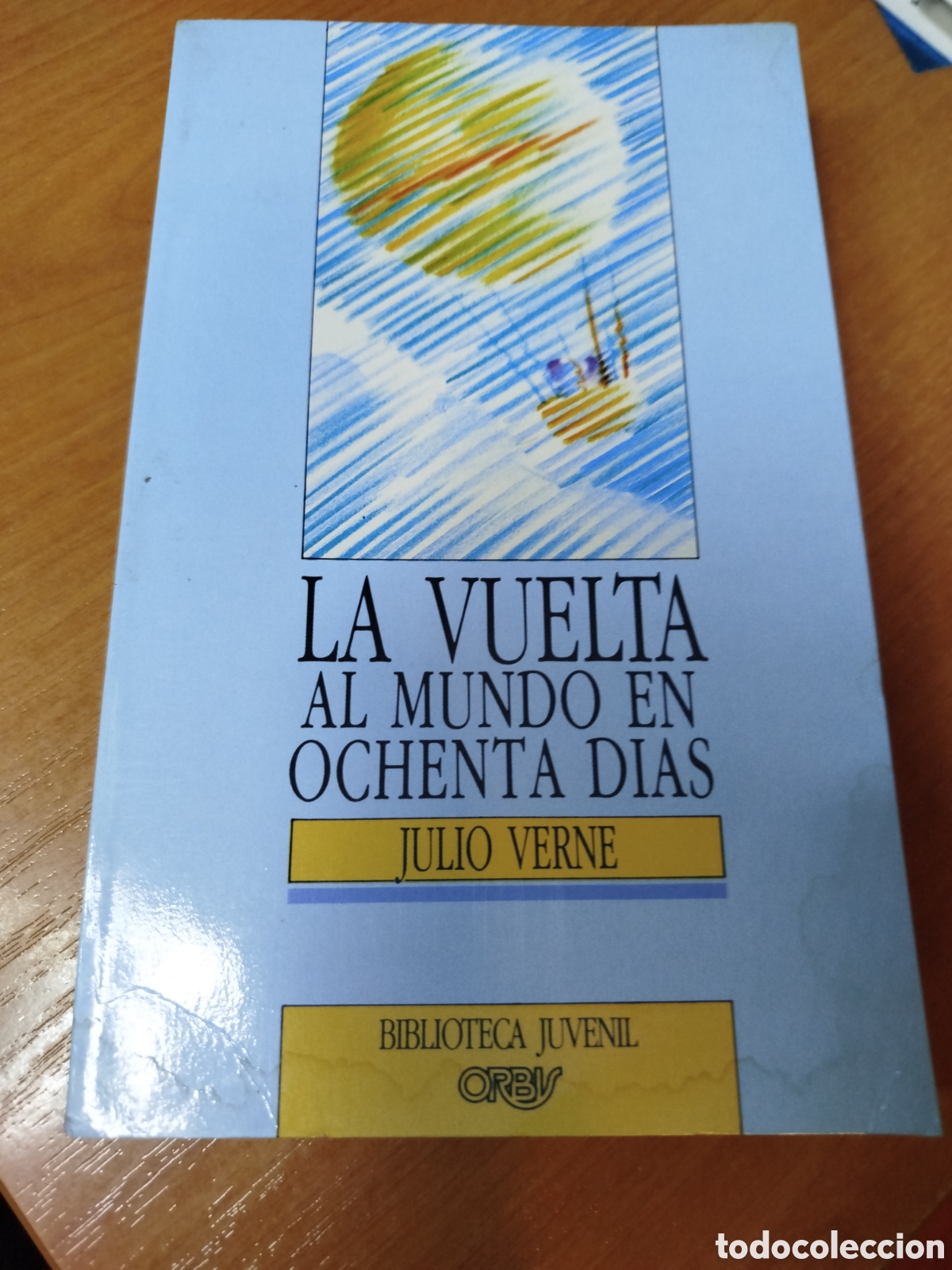 Libros de segunda mano: La vuelta al mundo en ochenta d&iacute;as. Julio Verne