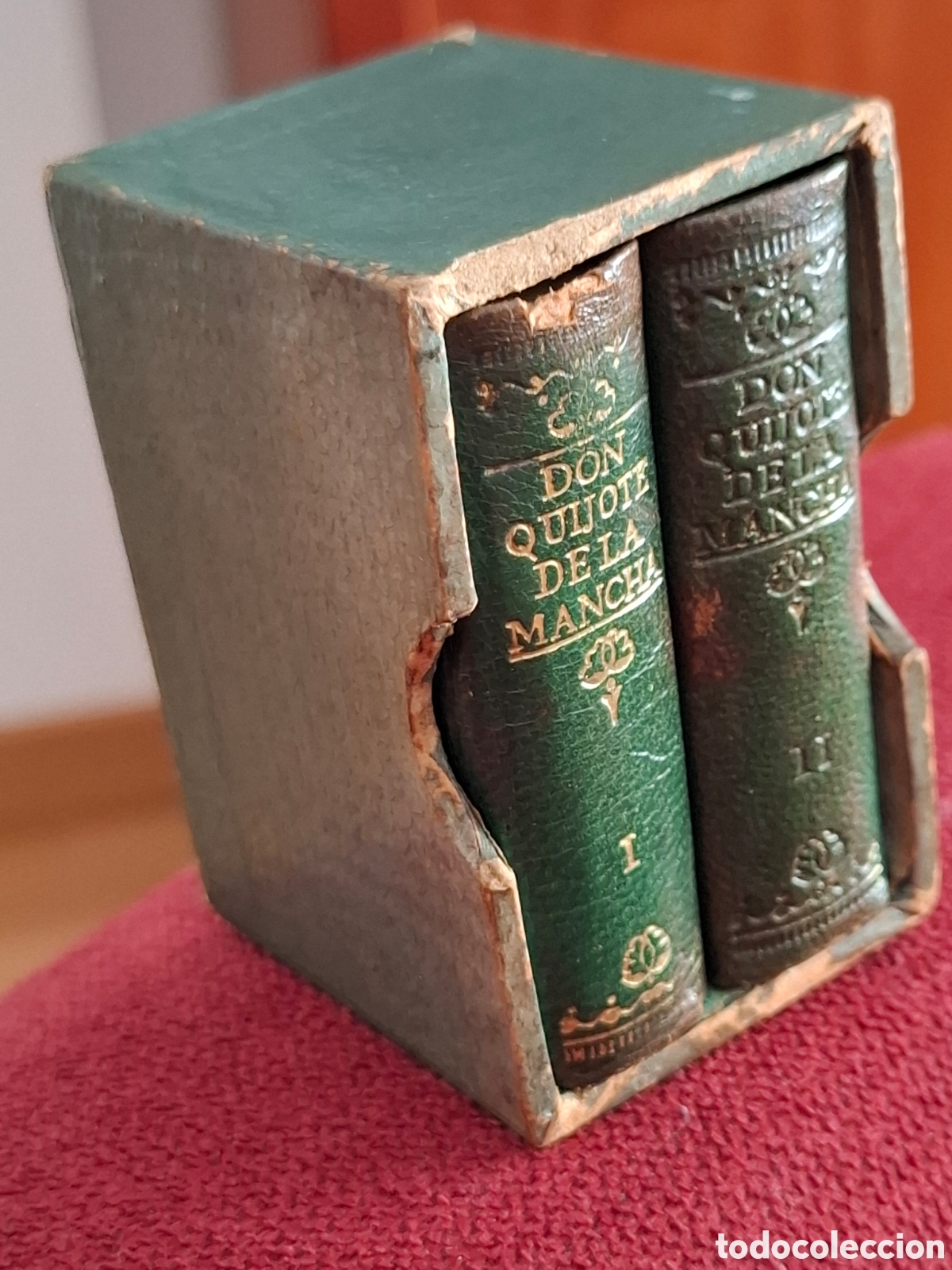 Libros de segunda mano: EDICION EN MINIATURA A&Ntilde;O 1952 DON QUIJOTE DE LA MANCHA DE MIGUEL DE CERVANTES EDICIONES CASTILLA