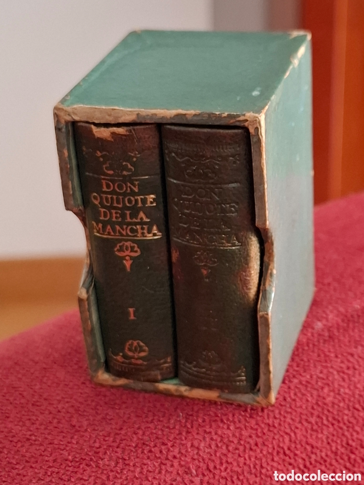 Libros de segunda mano: EDICION EN MINIATURA A&Ntilde;O 1952 DON QUIJOTE DE LA MANCHA DE MIGUEL DE CERVANTES EDICIONES CASTILLA