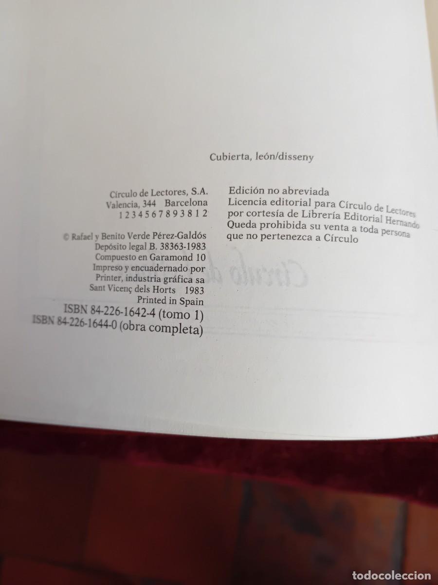 Libros de segunda mano: Fortunata y Jacinta de Benito P&eacute;rez Gald&oacute;s 1983 - Foto 2