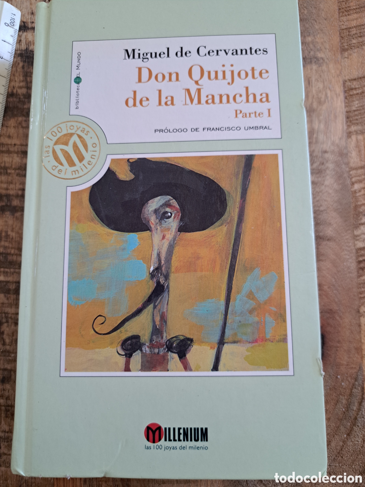 Libros de segunda mano: Jml Miguel de Cervantes. Don quijote de la mancha. Parte I. Millenium. El mundo. 1999.