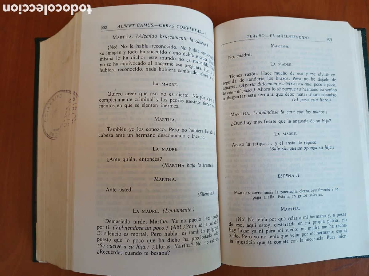 Libros de segunda mano: Obras Completas tomo l. A. Camus. - Foto 9