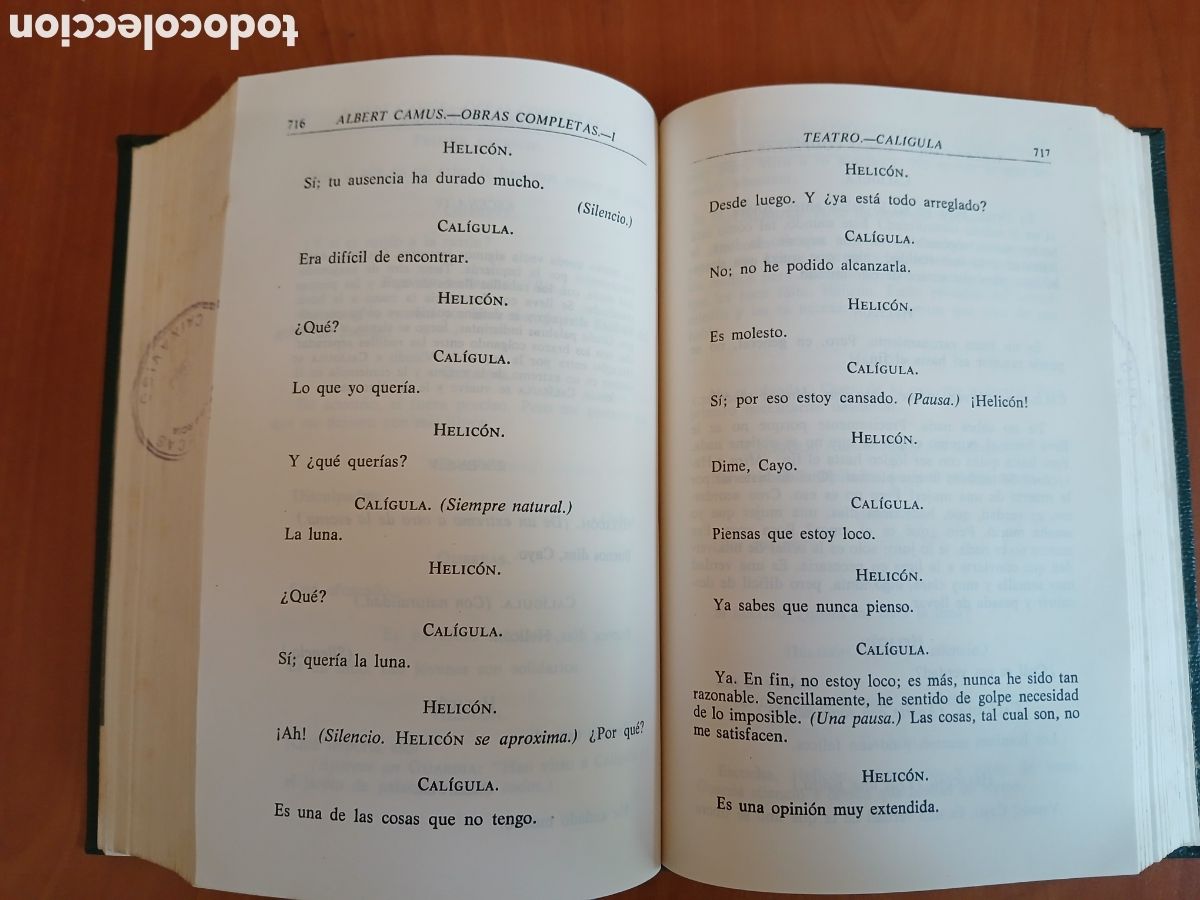 Libros de segunda mano: Obras Completas tomo l. A. Camus. - Foto 10