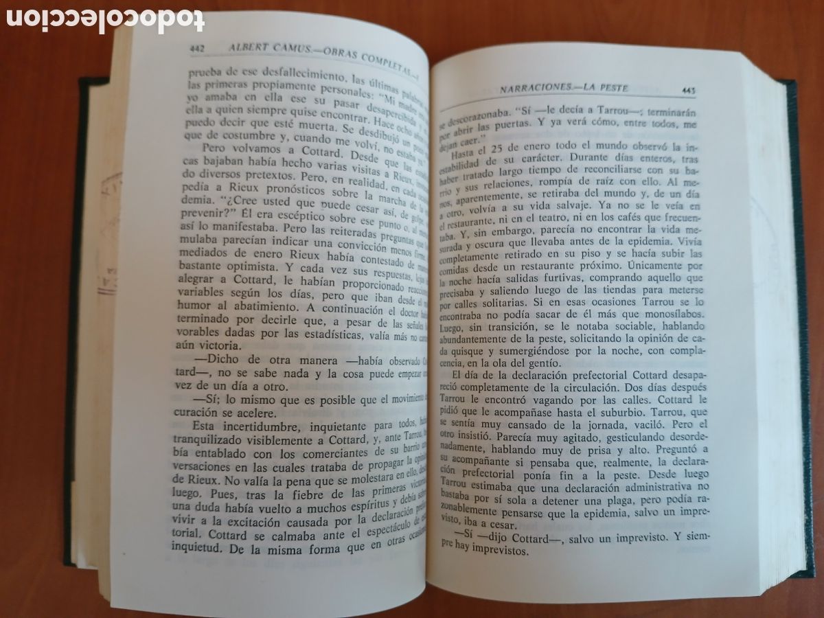Libros de segunda mano: Obras Completas tomo l. A. Camus. - Foto 13