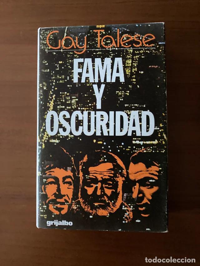 Libros de segunda mano: Fama y oscuridad de Gay Talese.