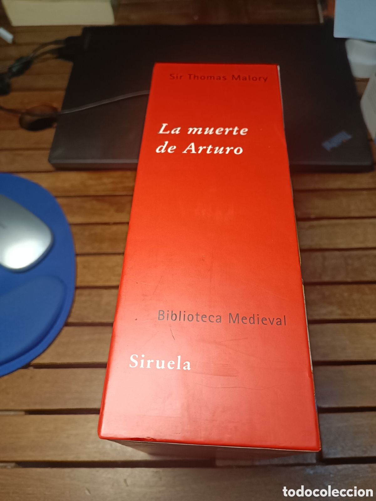 Libros de segunda mano: La muerte de Arturo Sir Thomas Malory 2 Vol Estuche Bib Medieval Siruela 2005 luis Alberto de Cuenca