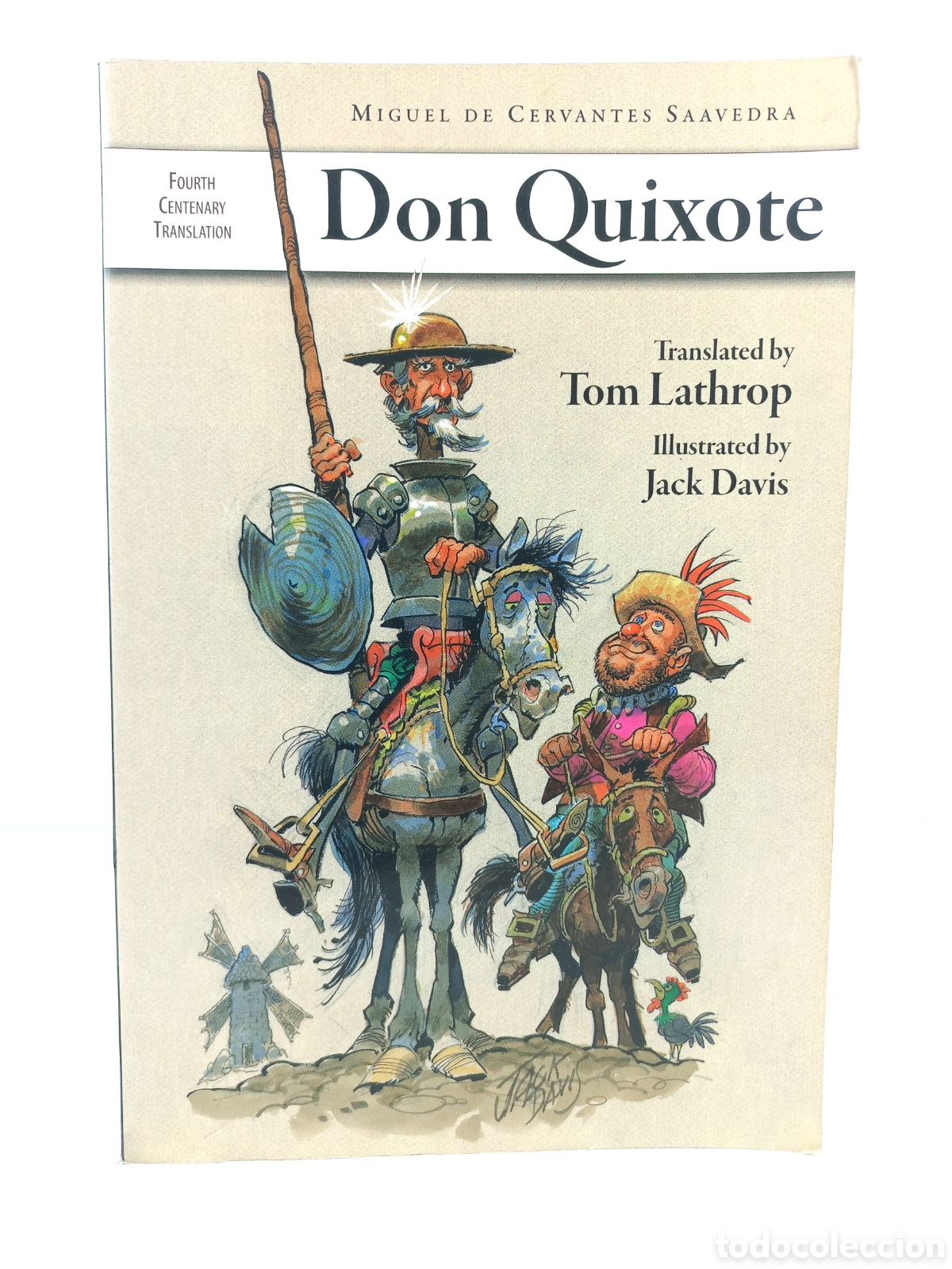 Libros de segunda mano: Don Quixote. Miguel de Cervantes. Jack Davis. Cervantes and Co, 2007.